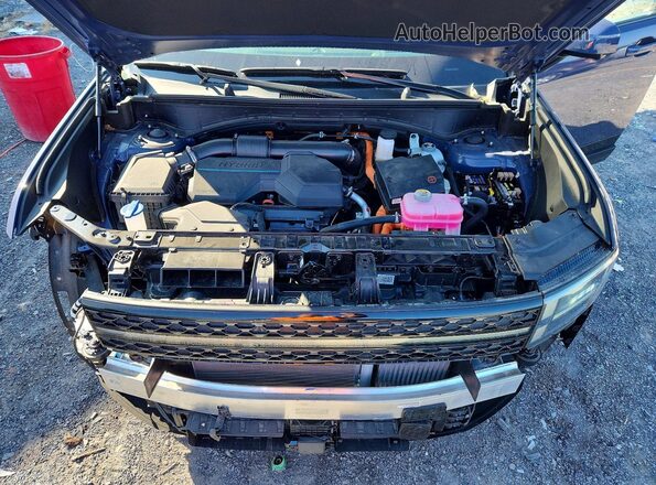 5NMP5DG15SH046934 2025 HYUNDAI SANTA Blue Vista del compartimento del motor