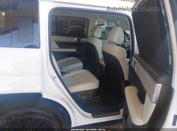 5NMP5DG18SH046099 2025 HYUNDAI SANTA FE HYBRID White Widok naklejki z numerem VIN