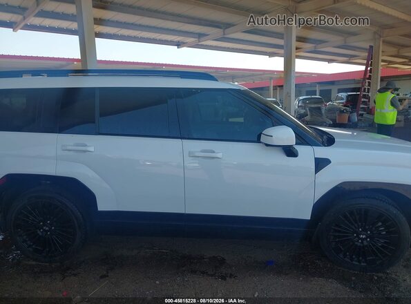 5NMP5DG18SH046099 2025 HYUNDAI SANTA FE HYBRID White Widok wnętrza z tyłu