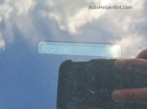 5NMP5DG18TH080822 2026 HYUNDAI SANTA Белый Вид наклейки с VIN-кодом