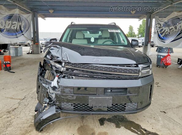 5NMP5DG1XRH005709 2024 HYUNDAI SANTA Black Front view
