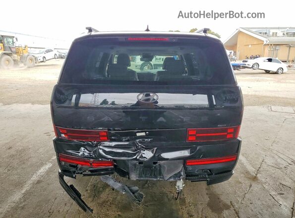 5NMP5DG1XRH005709 2024 HYUNDAI SANTA Black Rear view