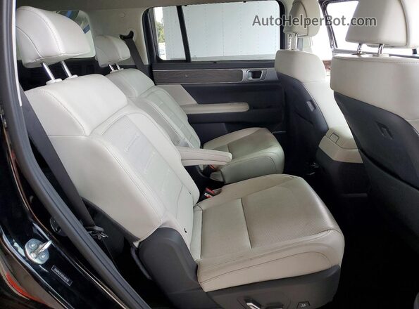 5NMP5DG1XRH005709 2024 HYUNDAI SANTA Black Rear seats view