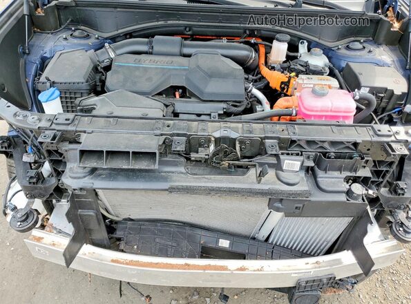 5NMP5DG1XSH040501 2025 HYUNDAI SANTA Blue Շարժիչի բաժամունքի տեսք