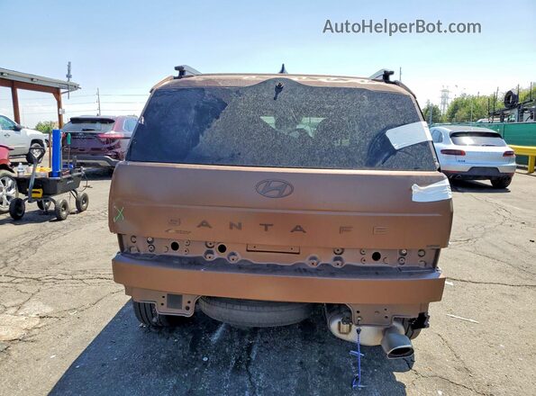 5NMP5DGL0RH065872 2024 HYUNDAI SANTA Brown Հետևի տեսք