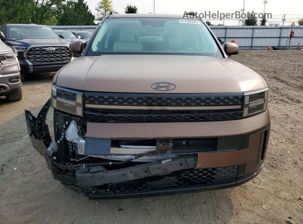 5NMP5DGL2RH061192 2024 HYUNDAI SANTA Brown Front view
