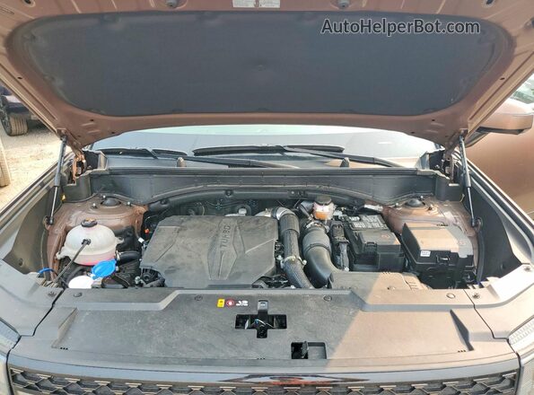 5NMP5DGL2RH061192 2024 HYUNDAI SANTA Brown Engine compartment view