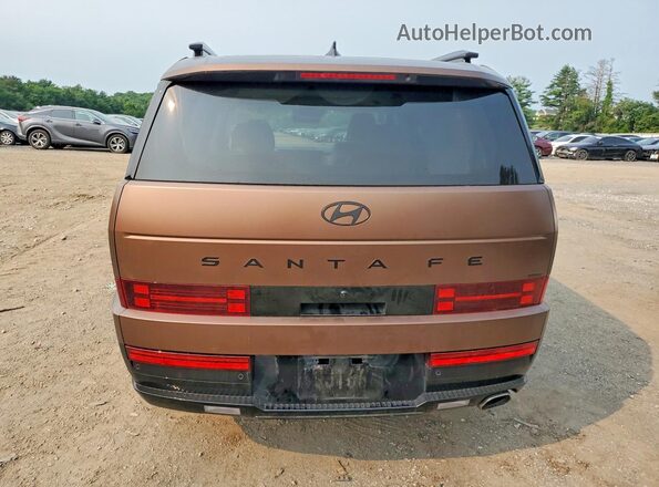 5NMP5DGL2RH061192 2024 HYUNDAI SANTA Brown Rear view