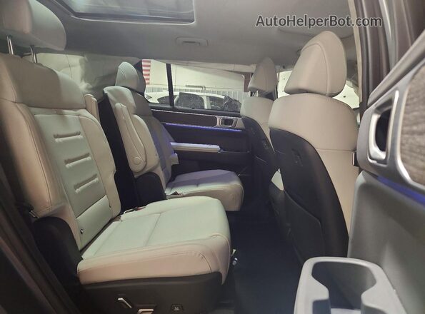 5NMP5DGL2RH061791 2024 HYUNDAI SANTA Gray Widok wnętrza z tyłu