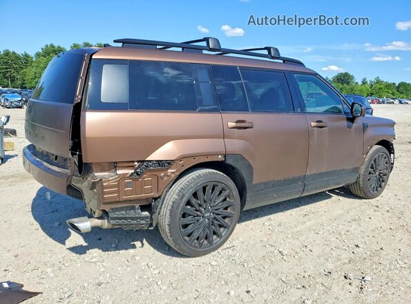 5NMP5DGL2SH099382 2025 HYUNDAI SANTA Brown Rear right