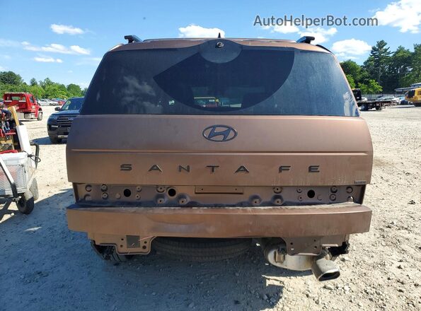 5NMP5DGL2SH099382 2025 HYUNDAI SANTA Brown Rear view