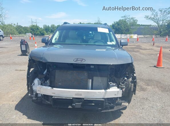 5NMP5DGL2SH130078 2025 HYUNDAI SANTA FE Gray Widok zestawu wskaźników