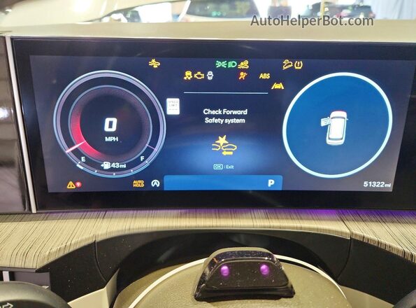 5NMP5DGL8RH009534 2024 HYUNDAI SANTA White Instrument cluster view