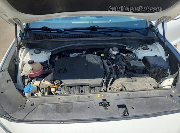 5NMS14AJ0MH322874 2021 HYUNDAI SANTA White Շարժիչի բաժամունքի տեսք