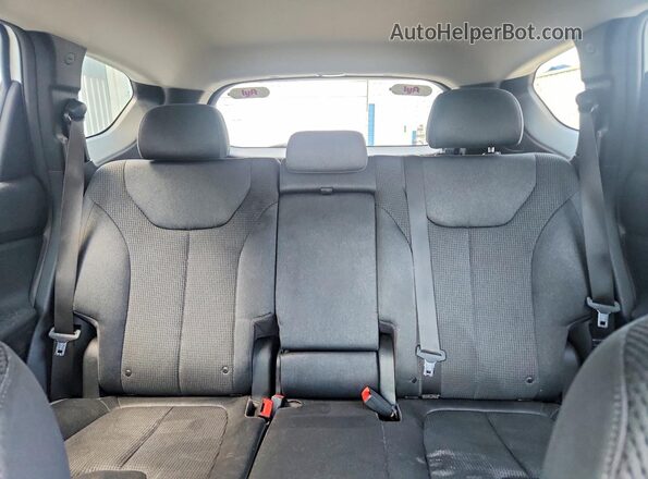 5NMS14AJ0MH322874 2021 HYUNDAI SANTA White Հետևի նստատեղերի տեսք