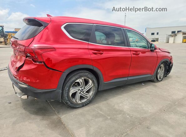 5NMS14AJ0MH365255 2021 HYUNDAI SANTA Red Передня права чверть