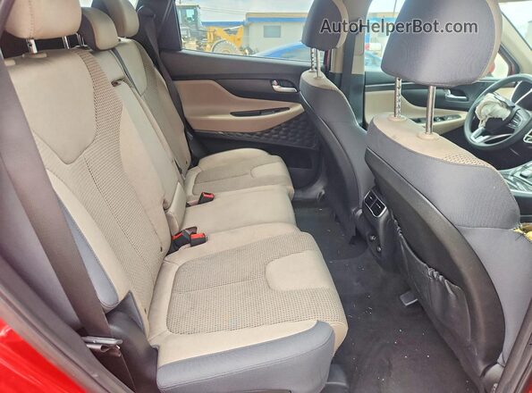5NMS14AJ0MH365255 2021 HYUNDAI SANTA Red 
