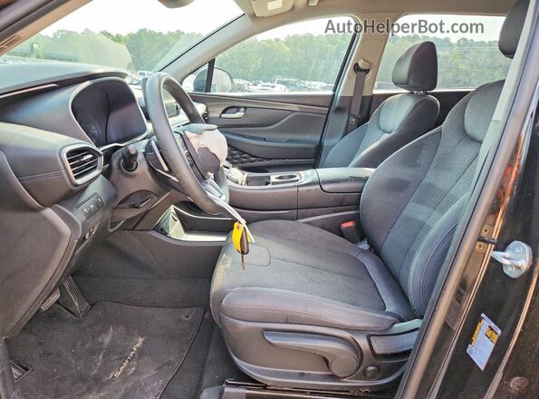 5NMS14AJ0PH618949 2023 HYUNDAI SANTA Черный Вид салона спереди