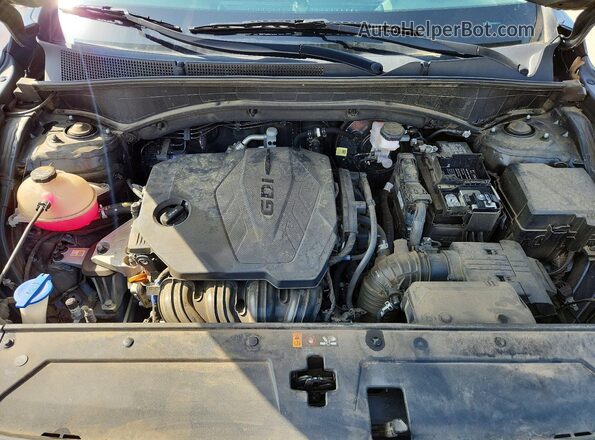 5NMS14AJ0PH618949 2023 HYUNDAI SANTA Черный Вид подкапотного пространства