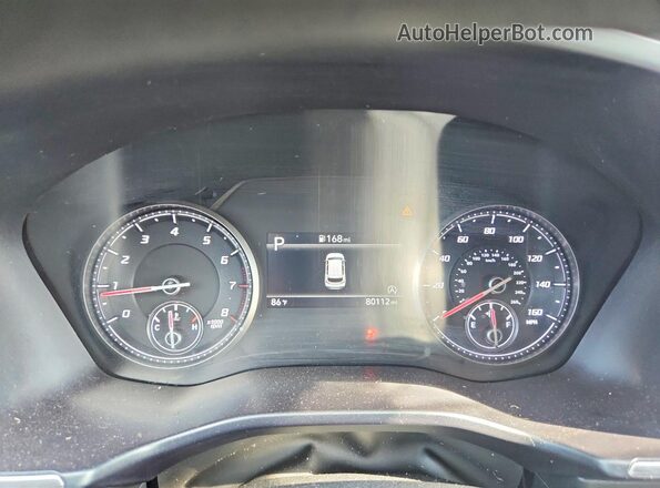 5NMS14AJ0PH618949 2023 HYUNDAI SANTA Черный Вид щитка приборов
