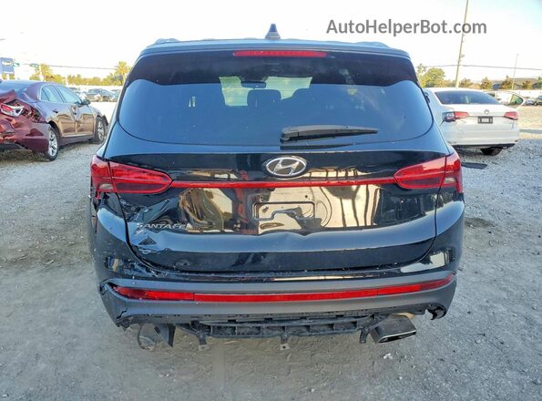 5NMS14AJ0PH636951 2023 HYUNDAI SANTA Black Widok z tyłu