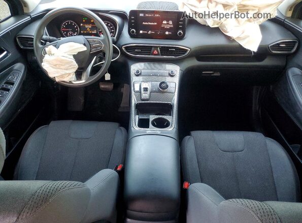 5NMS14AJ0PH636951 2023 HYUNDAI SANTA Black Widok deski rozdzielczej