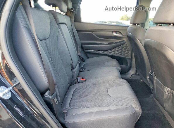 5NMS14AJ0PH636951 2023 HYUNDAI SANTA Black Widok wnętrza z tyłu