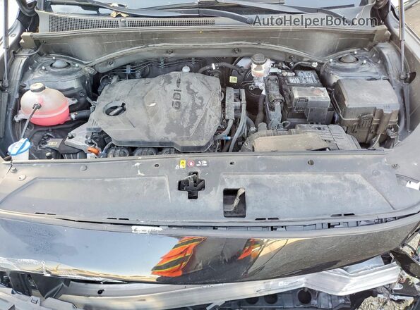 5NMS14AJ0PH636951 2023 HYUNDAI SANTA Black Widok komory silnika