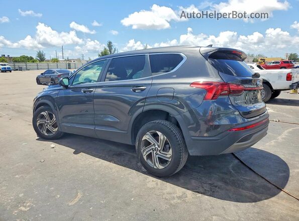 5NMS14AJ1NH376850 2022 HYUNDAI SANTA Black Rear left