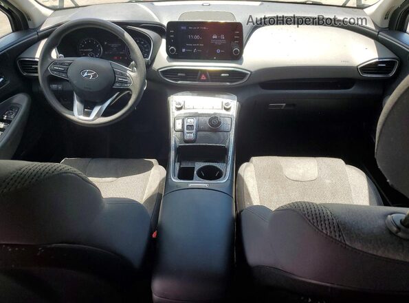 5NMS14AJ1NH376850 2022 HYUNDAI SANTA Black Dashboard view