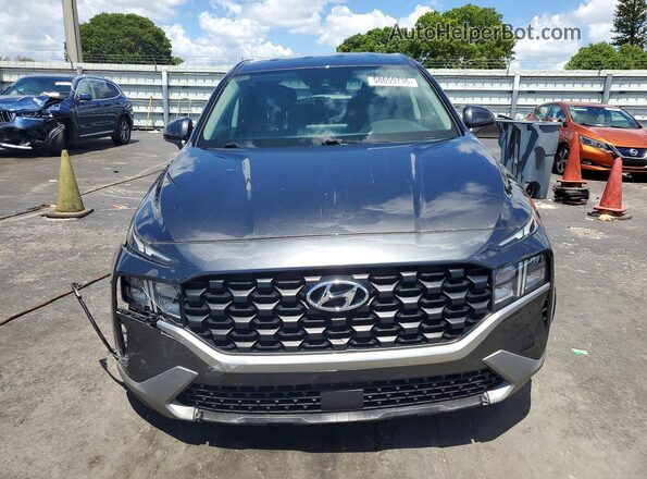 5NMS14AJ1NH376850 2022 HYUNDAI SANTA Black Front view
