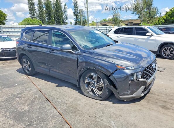 5NMS14AJ1NH376850 2022 HYUNDAI SANTA Black Front right