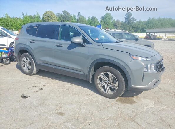 5NMS14AJ1NH445083 2022 HYUNDAI SANTA Gray Delantero derecho