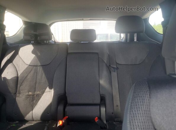 5NMS14AJ1NH445083 2022 HYUNDAI SANTA Gray Vista de los asientos traseros
