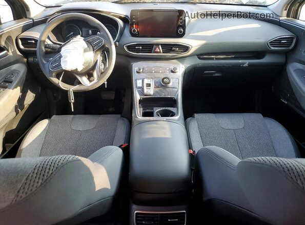 5NMS14AJ2NH373729 2022 HYUNDAI SANTA Gray წინა პანელის ხედი