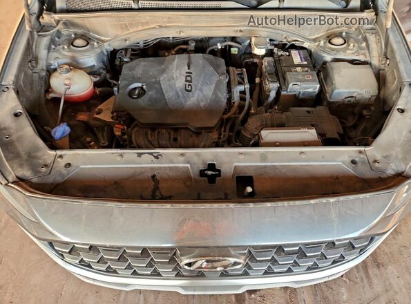 5NMS14AJ4MH331089 2021 HYUNDAI SANTA Charcoal Вид підкапотного простору