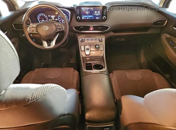 5NMS14AJ4MH331089 2021 HYUNDAI SANTA Charcoal Вид панелі приладів