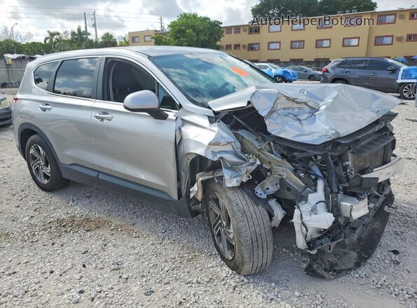 5NMS14AJ6MH366751 2021 HYUNDAI SANTA Silver Front right