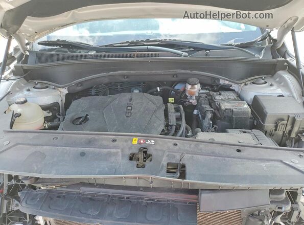 5NMS14AJ6MH366751 2021 HYUNDAI SANTA Silver Rear interior view