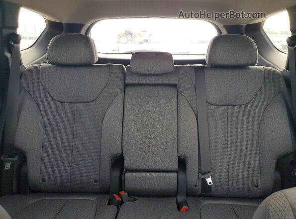 5NMS14AJ6PH650384 2023 HYUNDAI SANTA Black უკანა სავარძლების ხედი