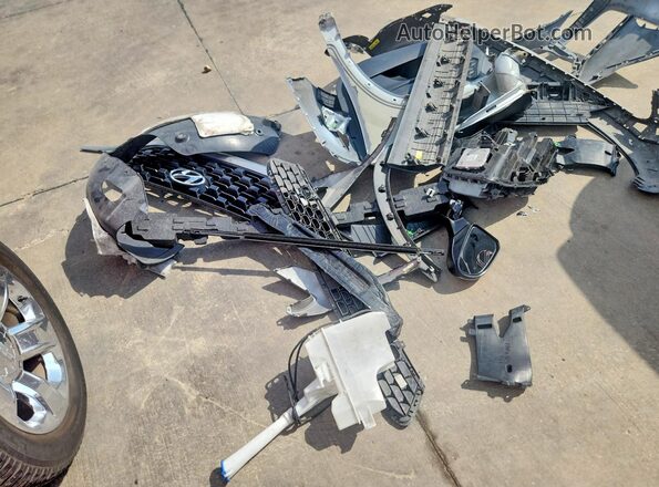 5NMS14AJ7PH520890 2023 HYUNDAI SANTA White Engine compartment view