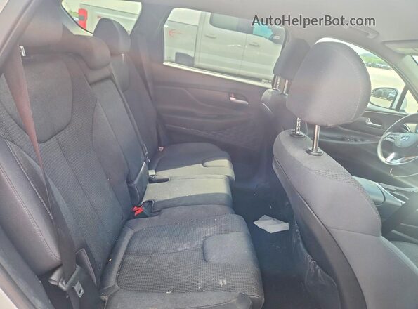 5NMS14AJ7PH520890 2023 HYUNDAI SANTA White Rear seats view