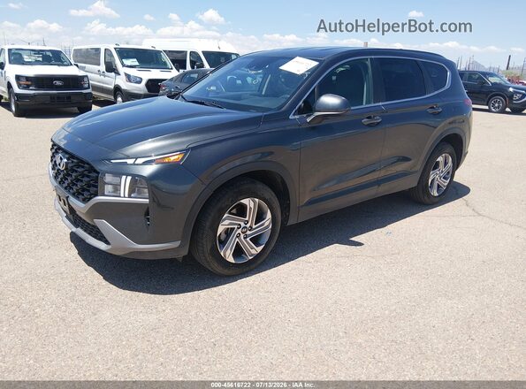 5NMS14AJ8PH565921 2023 HYUNDAI SANTA FE Gray Առջևի ձախ երեք քառորդ տեսարան