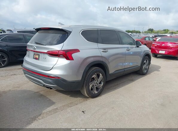 5NMS14AJ9MH317446 2021 HYUNDAI SANTA FE Silver Rear right