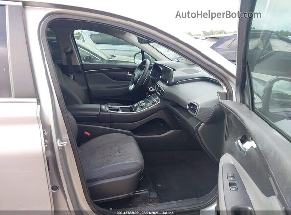 5NMS14AJ9MH317446 2021 HYUNDAI SANTA FE Silver Front interior view
