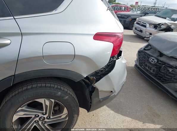 5NMS14AJ9MH317446 2021 HYUNDAI SANTA FE Silver Front view