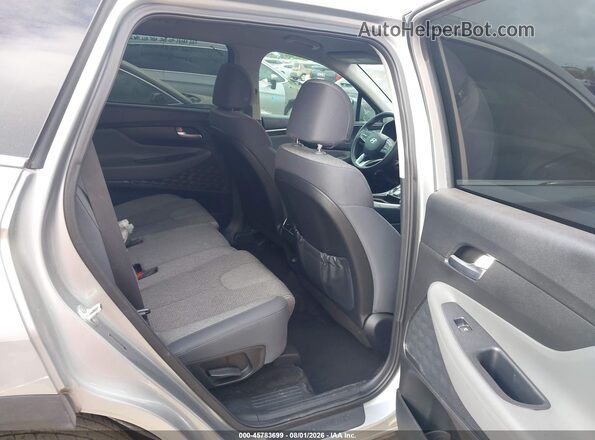 5NMS14AJ9MH317446 2021 HYUNDAI SANTA FE Silver VIN sticker view