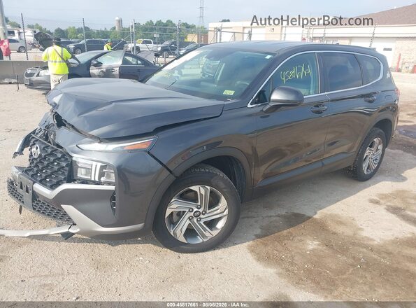 5NMS1DAJ0MH322860 2021 HYUNDAI SANTA FE Gray Vista tres cuartos delantera izquierda