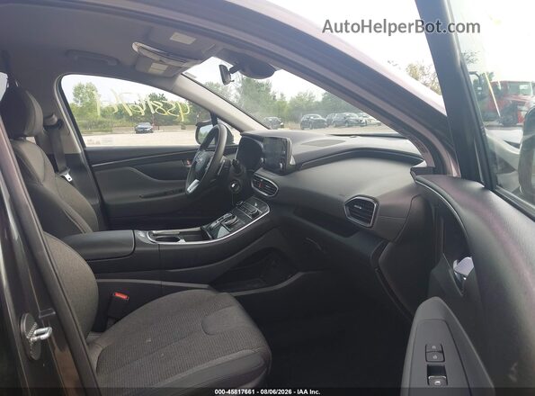 5NMS1DAJ0MH322860 2021 HYUNDAI SANTA FE Gray Vista interior delantera