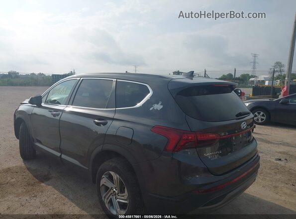 5NMS1DAJ0MH322860 2021 HYUNDAI SANTA FE Gray Trasero izquierdo